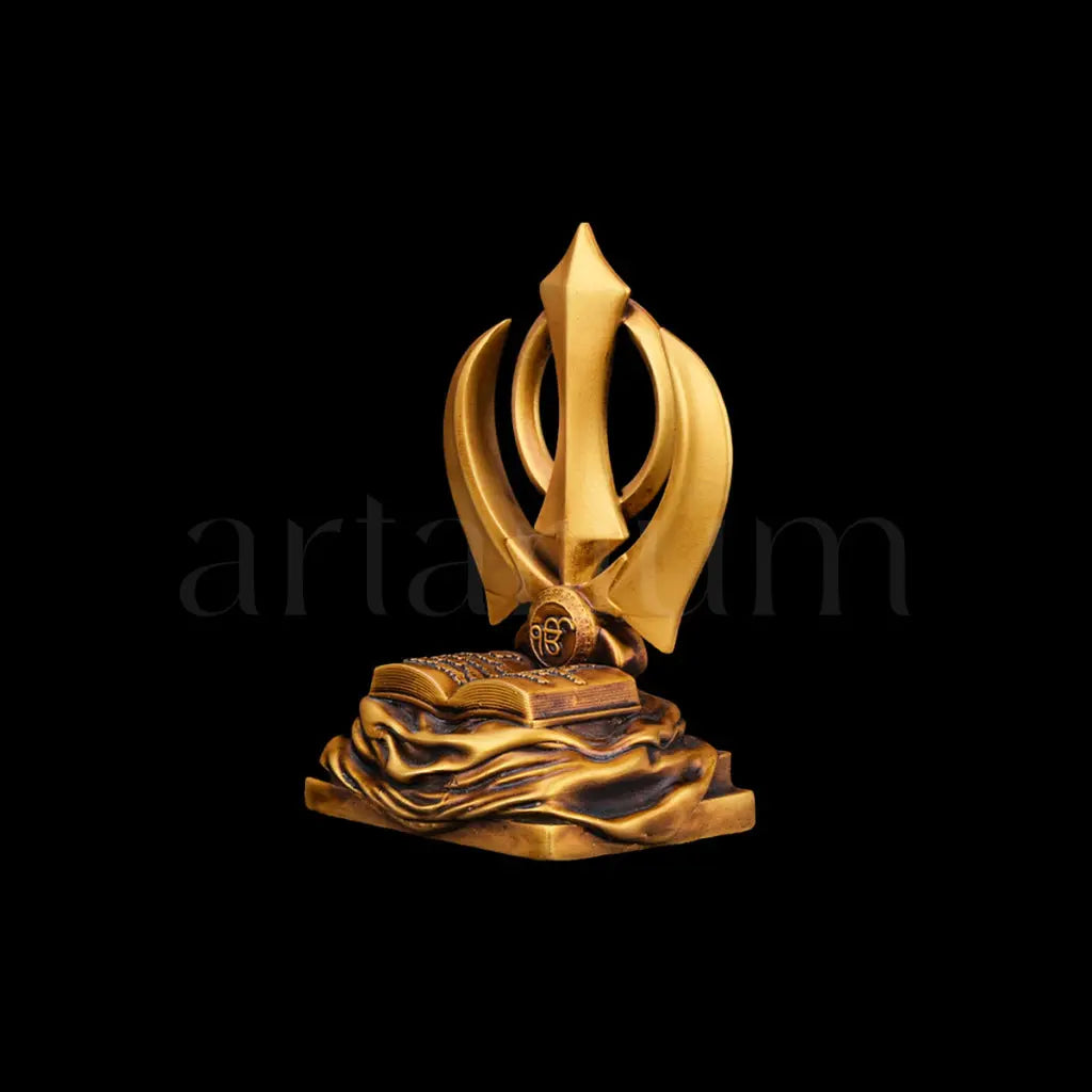 Ek Onkar & Khanda Sahib Statue Set