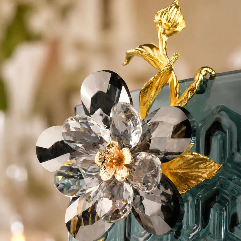 Aura Floralique Glass Flower Vase 