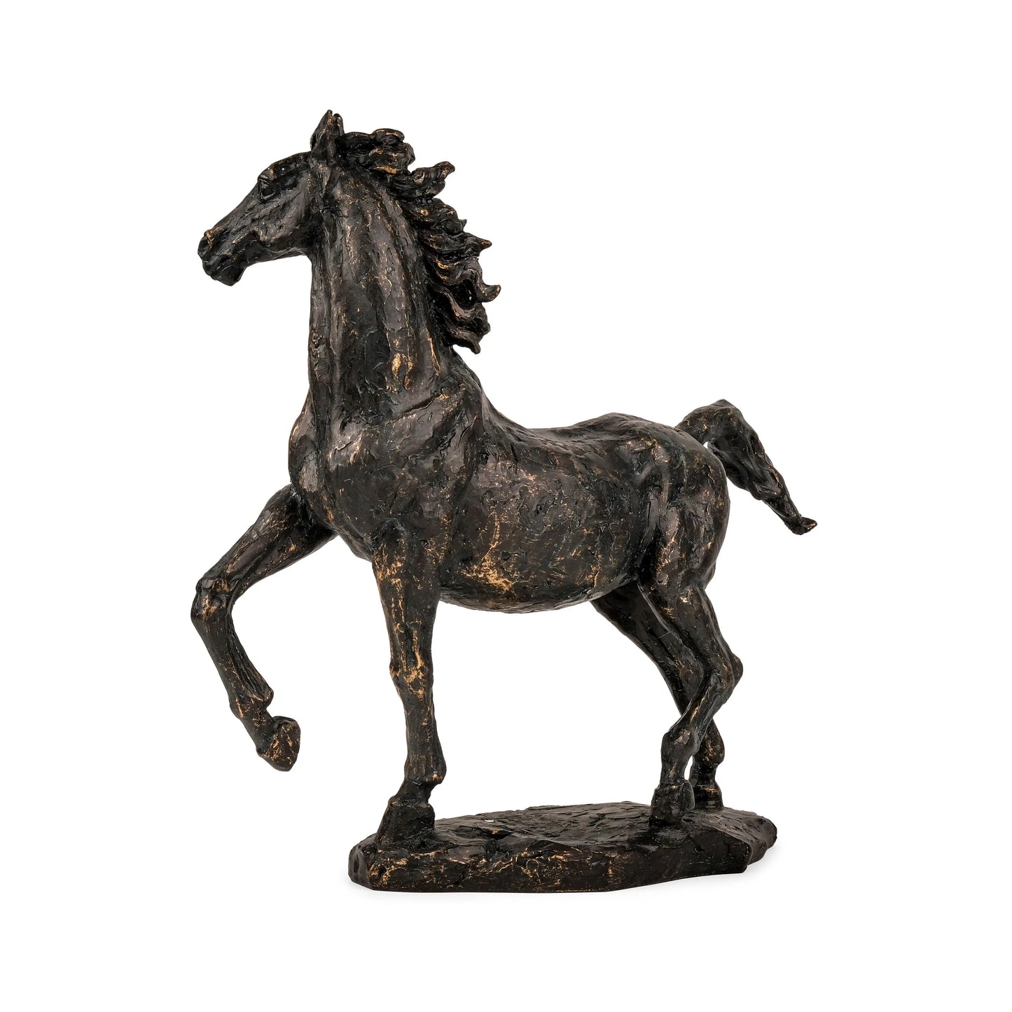 On a Dancing Trot - Horse Figurine