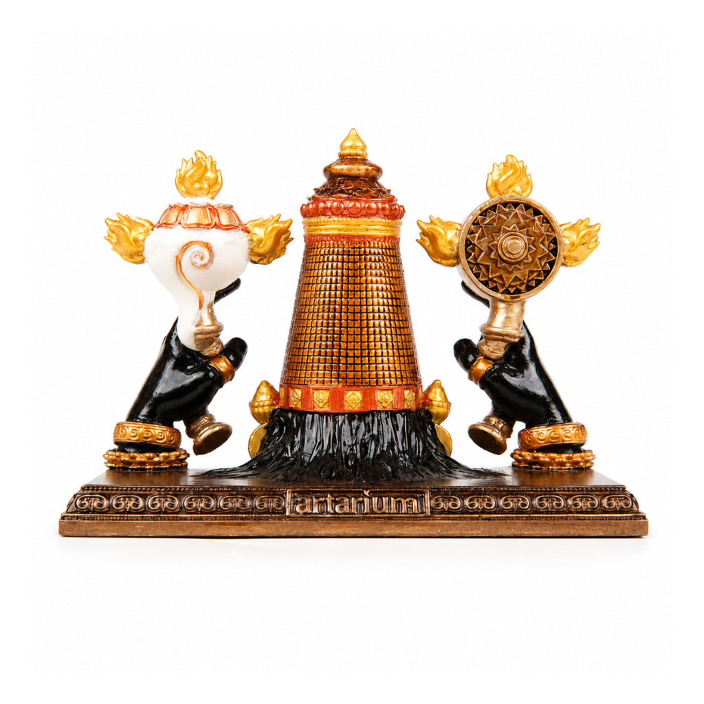 Tirupati Balaji Shankha Chakra Idol Artarium