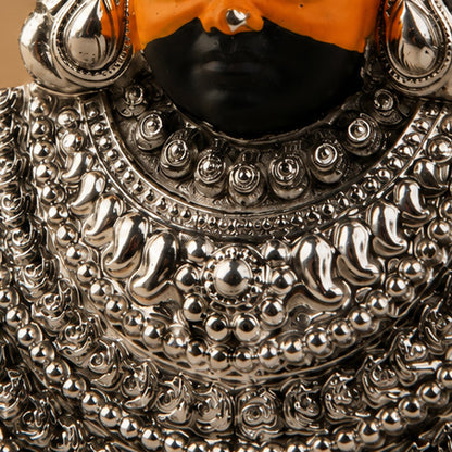 Khatu Shyam Silver-Plated Idol Artarium
