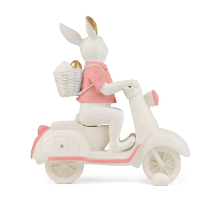 Whiskers on the Move - Bunny Figurine