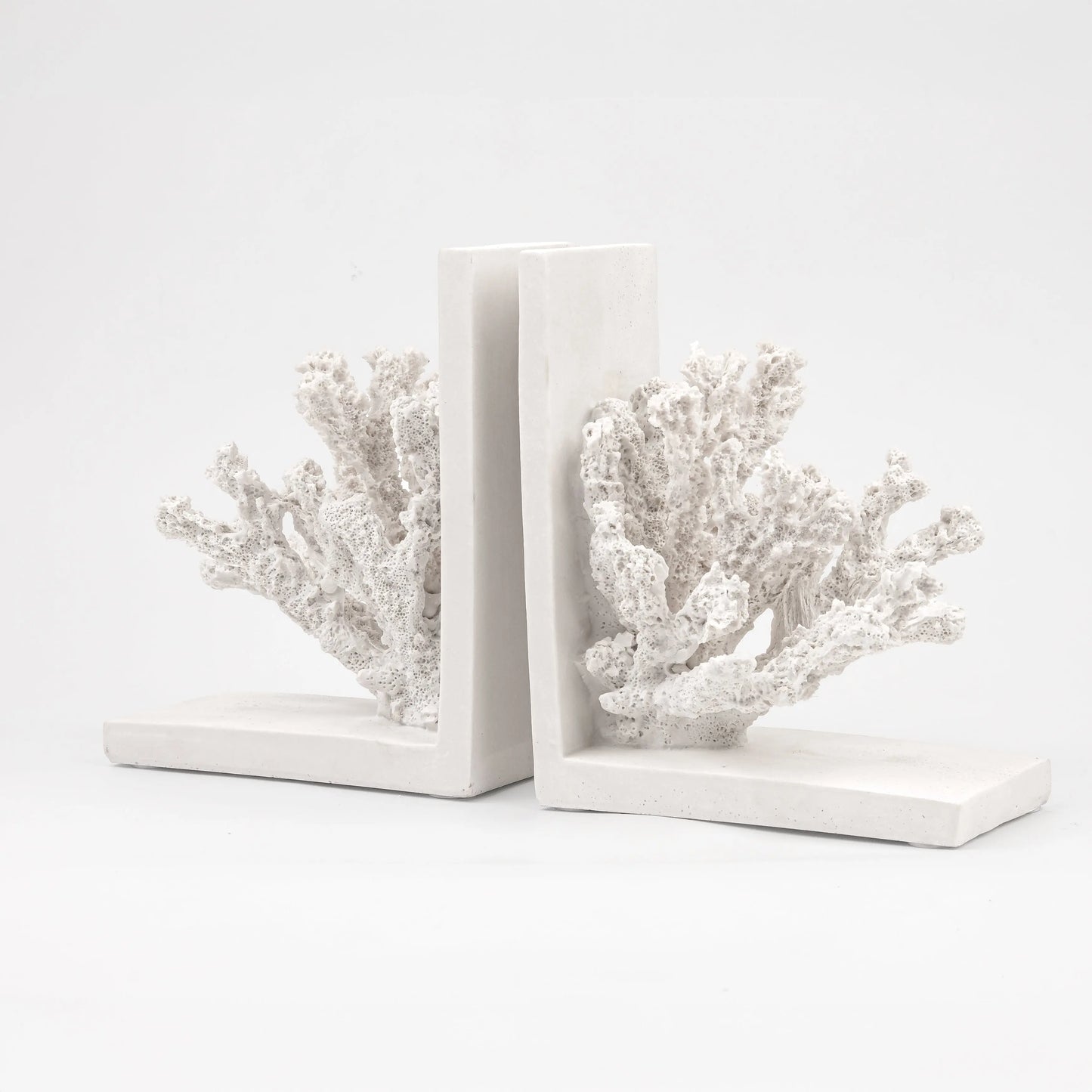 Whispers of the Reef - Coral Bookends