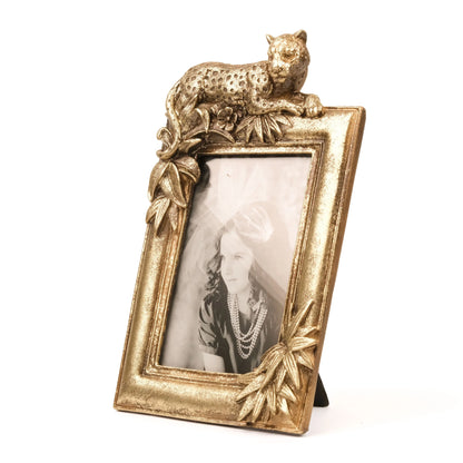 Wild Majesty - Vintage/Antique Leopard Frame