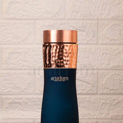 Hammered Copper Bottle theartarium