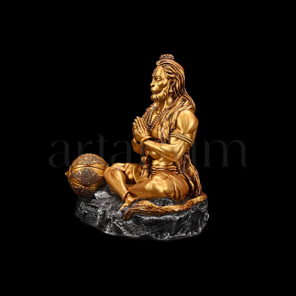Mahabali Lord Hanuman Statue & Gada Idol Set