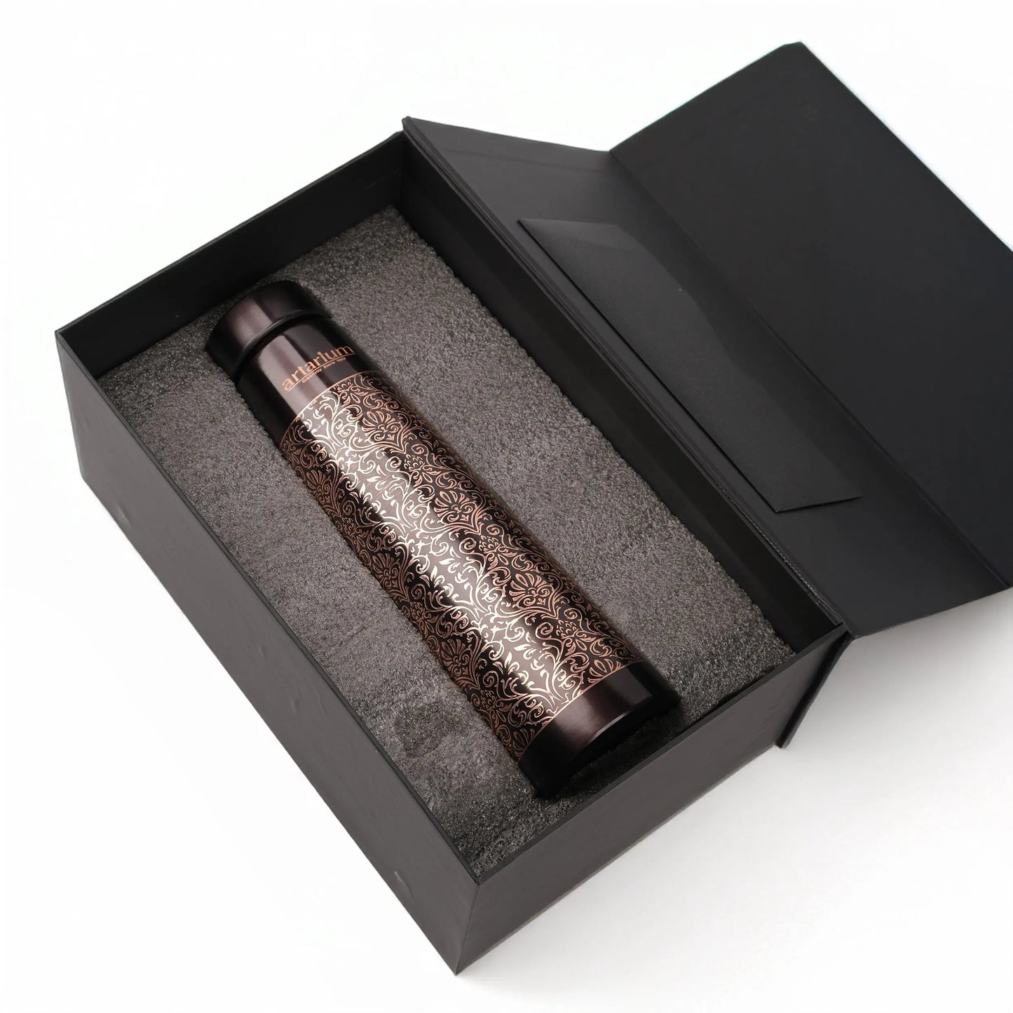 Antique Etching Copper Bottle With Gift Box