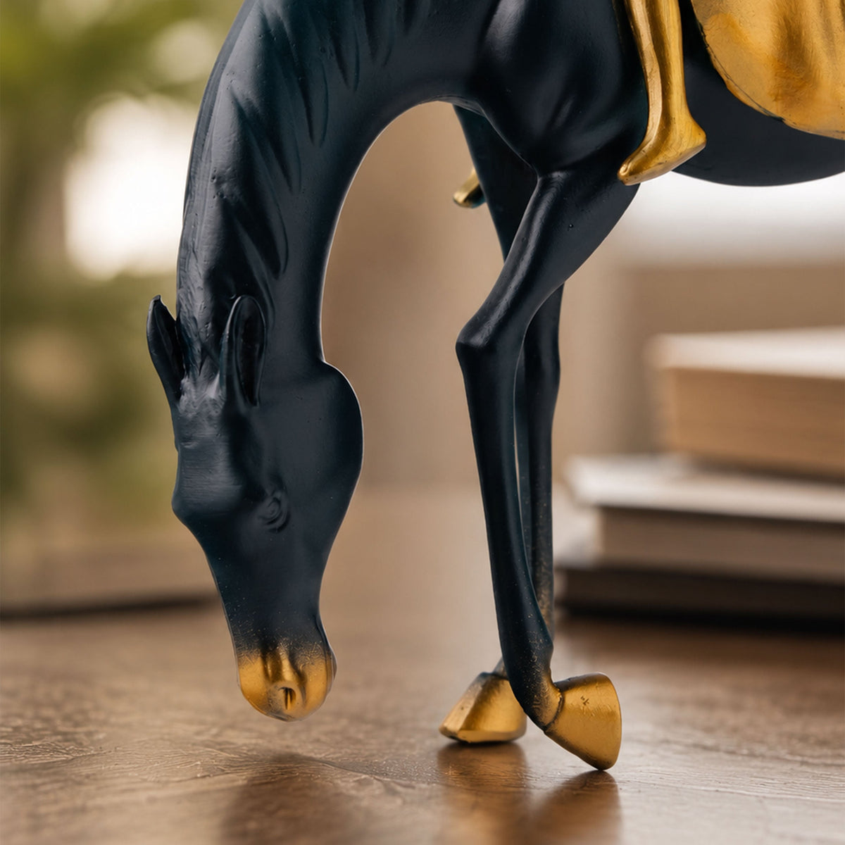 The Majestic Rider Horse Figurine 