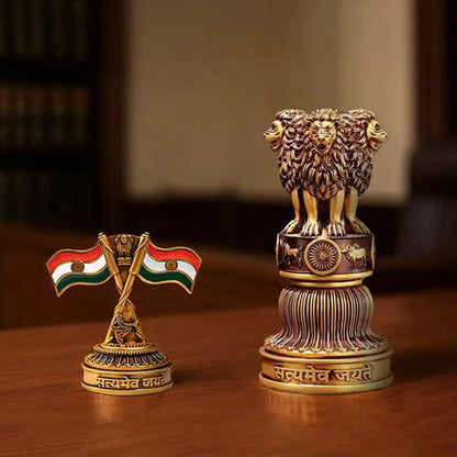 Ashok Stambh and Indian National Flag Combo Artarium