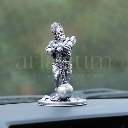 Bahubali Hanuman Idol for Car Dashboard theartarium