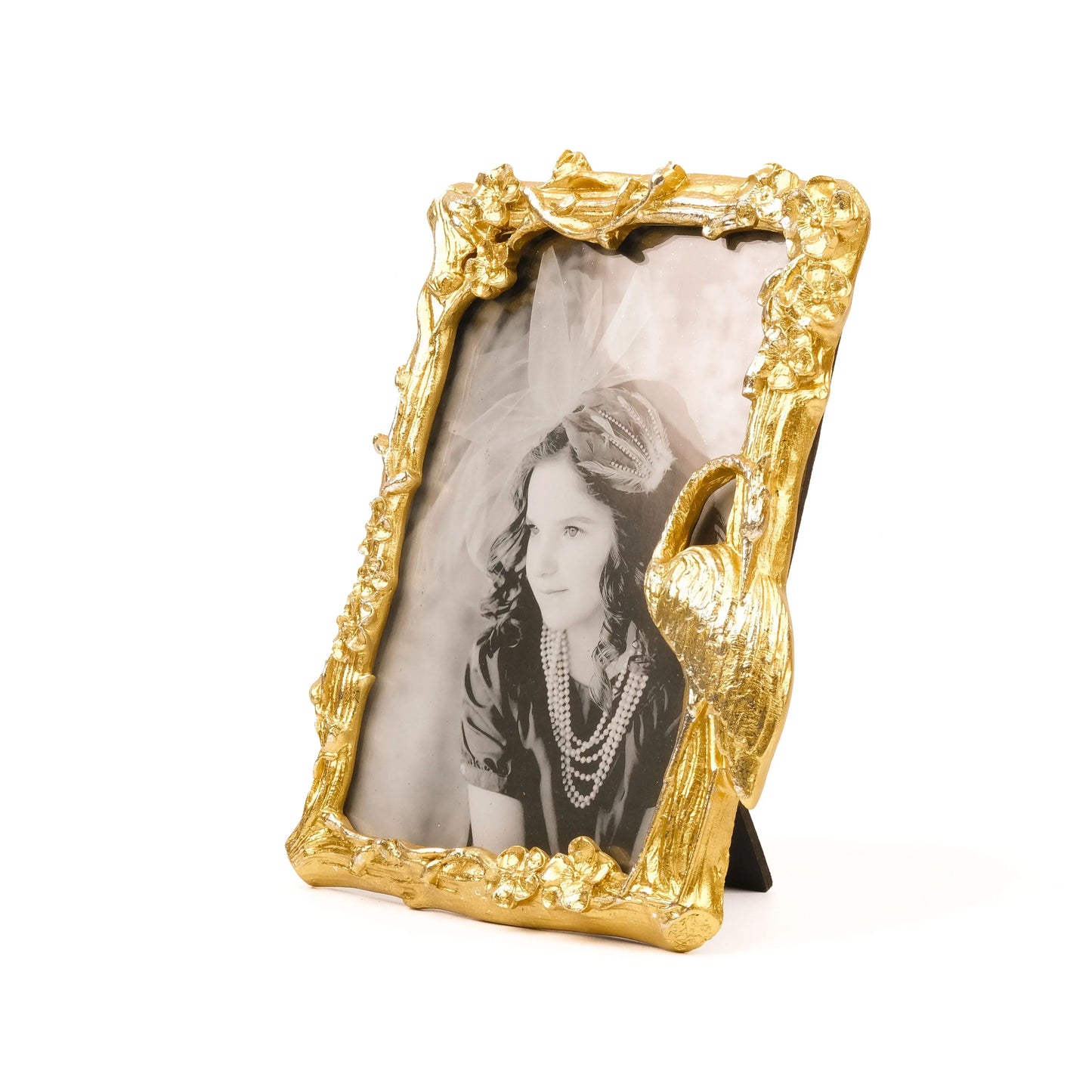 Crane of Fortune - Antique Bird Frame