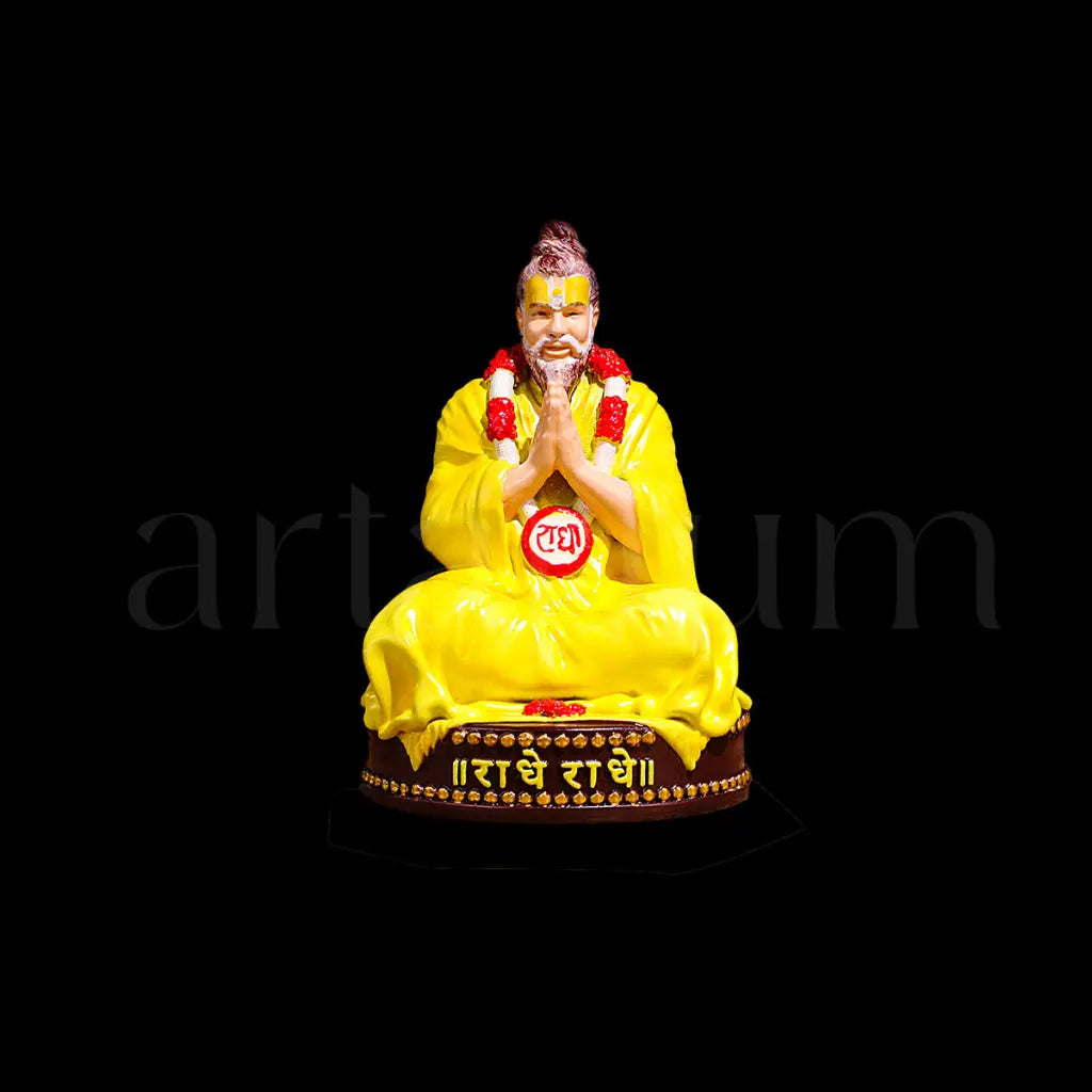 Radha Krishna & Premanand Ji Maharaj Idols Set