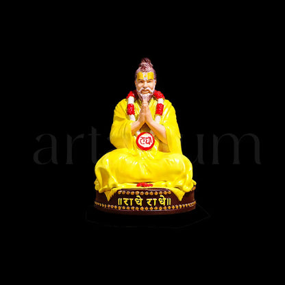 Radha Krishna & Premanand Ji Maharaj Idols Set