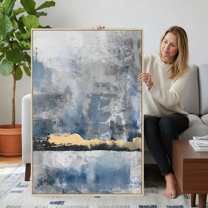 Golden Peaks - Wall Painting