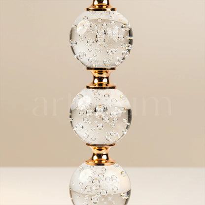 Crystal Orbs - Candle Holder (Set of 2)
