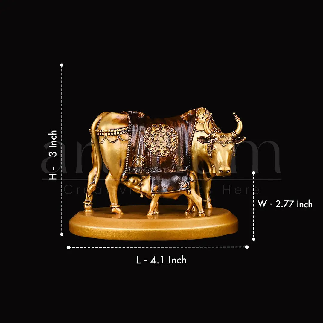Kamdhenu Cow Car Dashboard theartarium