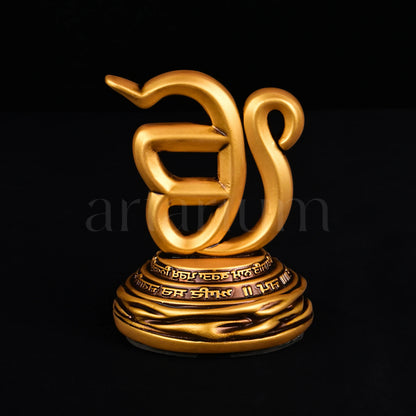 Ek Onkar Car Dashboard theartarium