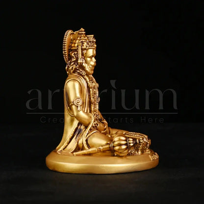 Meditating Hanuman Car Dashboard theartarium
