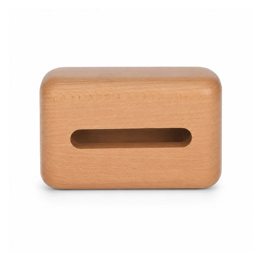 Steam Beech Wood Tissue Box
