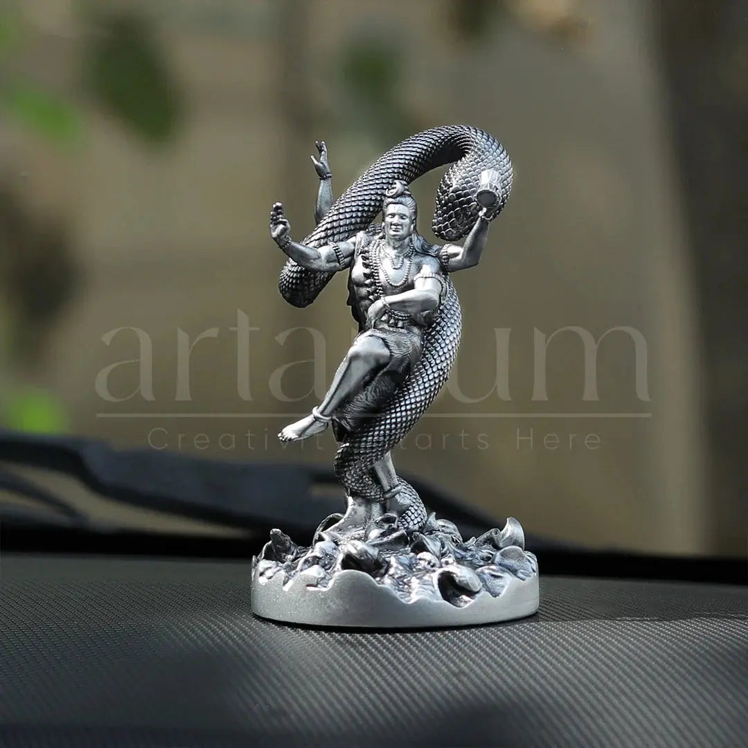 Mystical Lord Shiva Car Dashboard theartarium