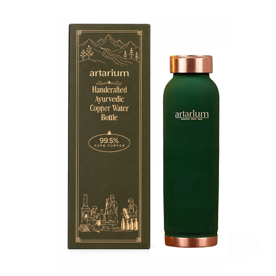 Copper Bottle 1-liter with Premium Packaging 