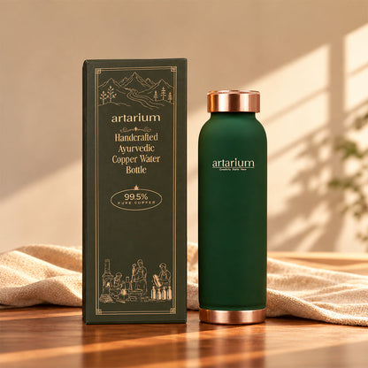 Copper Bottle 1-liter with Premium Packaging 