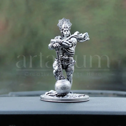 Bahubali Hanuman Idol for Car Dashboard theartarium