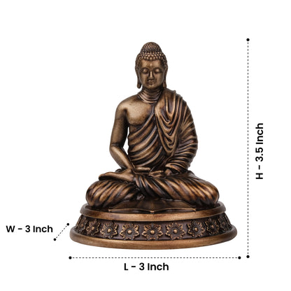 Meditating Buddha Car Dashboard