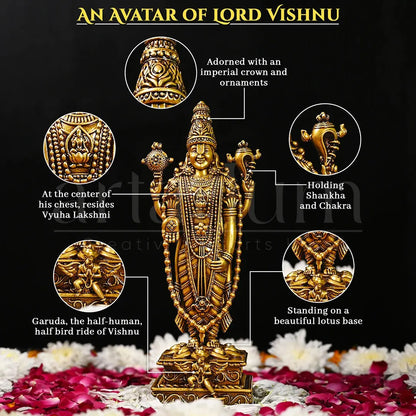 Venkateshwar Balaji 4 Inch Car Dashboard