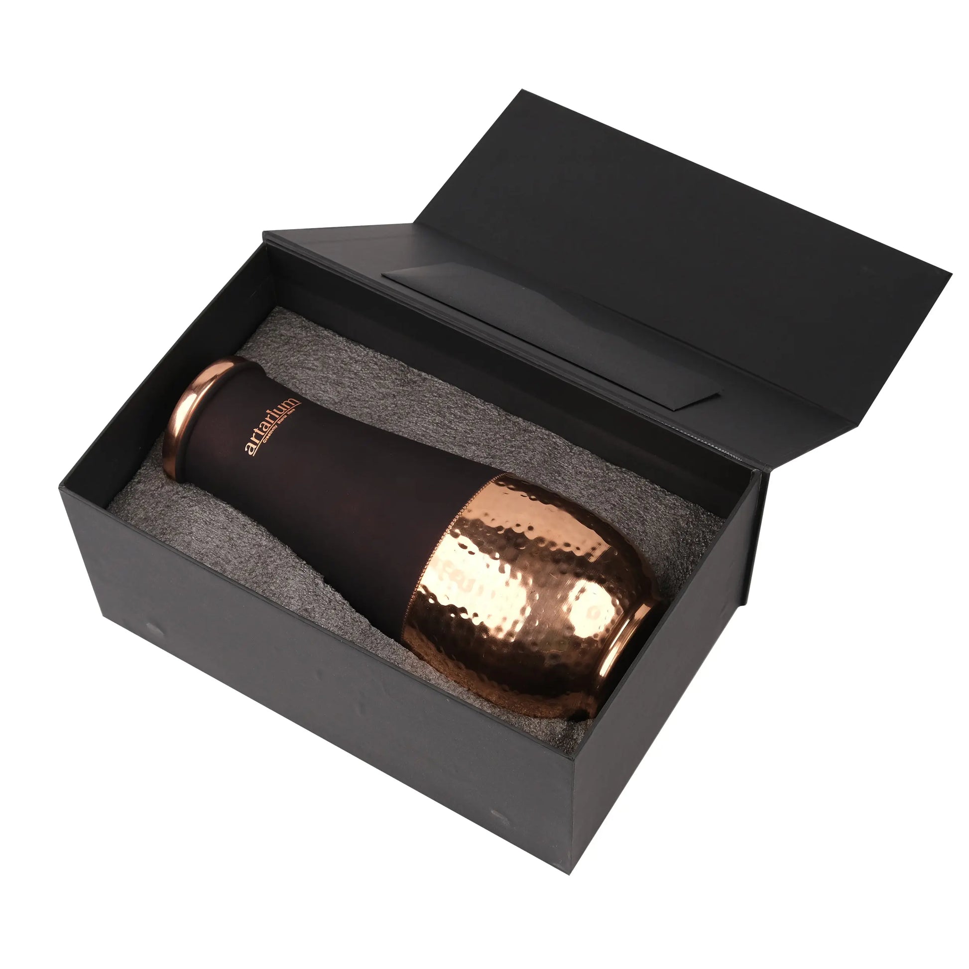 Tulip Copper Jar With Gift Box