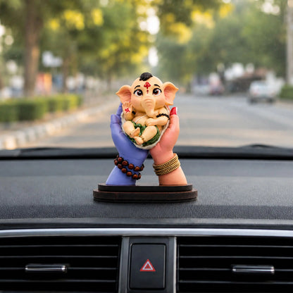 Divine Palms Bal Ganesha Car Dashboard