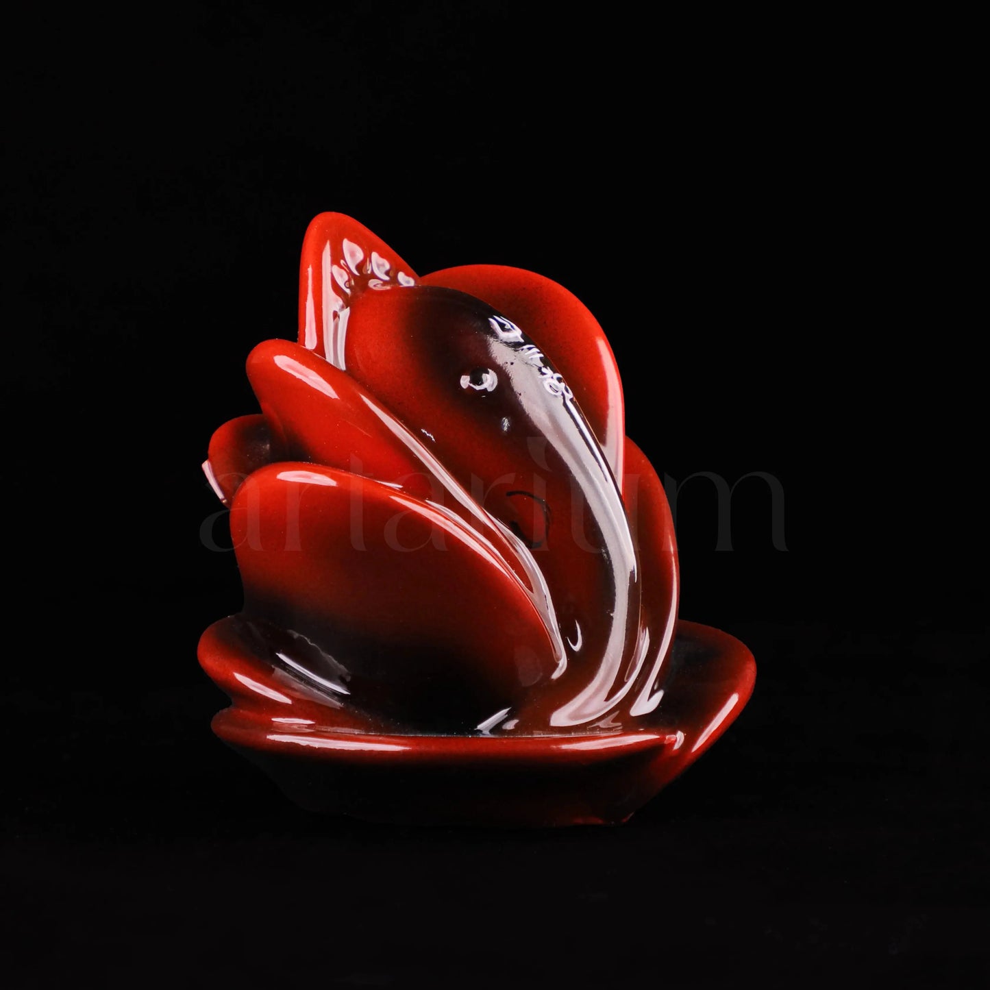 Rose Ganesha Car Dashboard theartarium