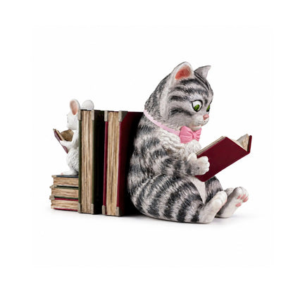 Reading Buddies : Cat & Mouse Bookend 