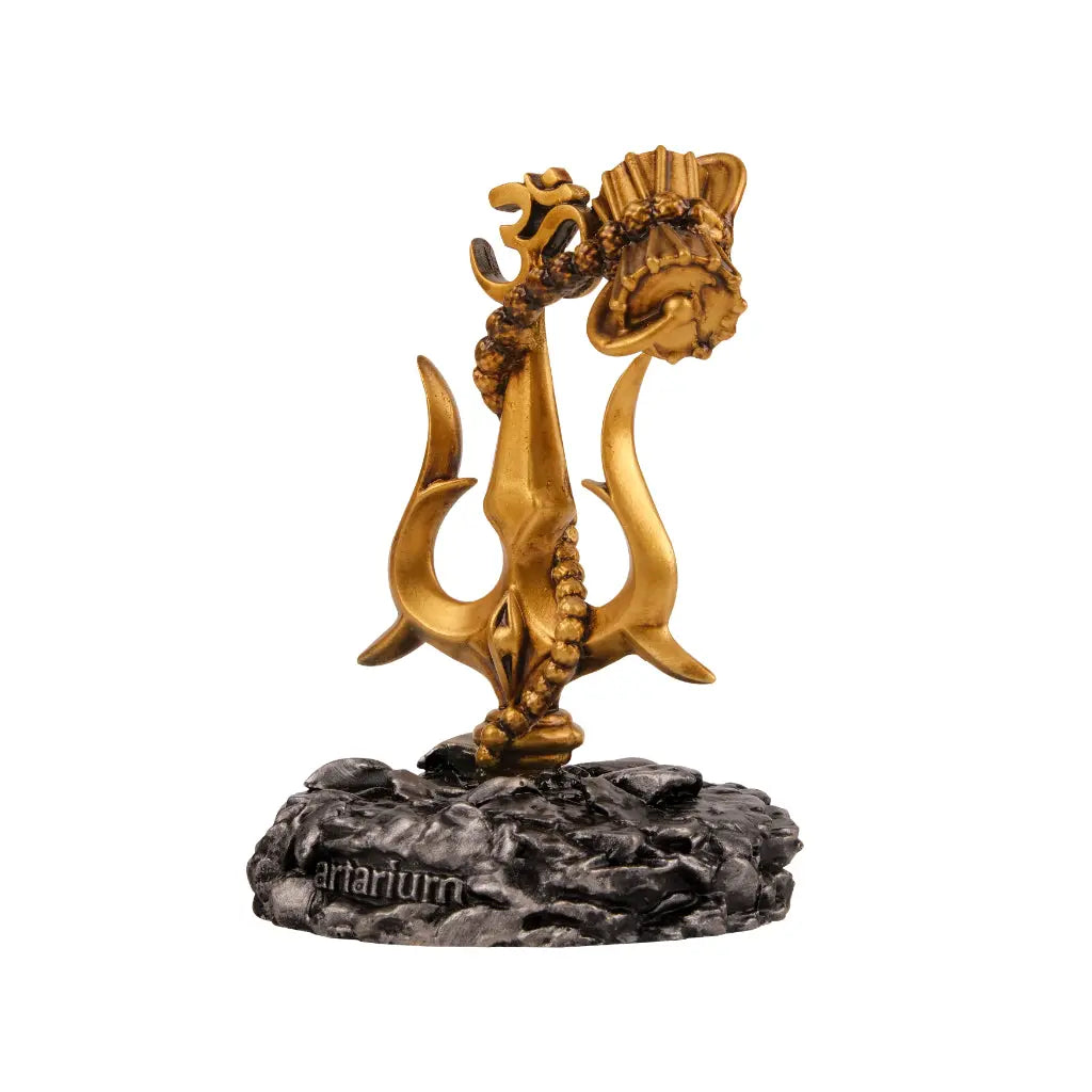 Lord Shiva Trishul With Damru