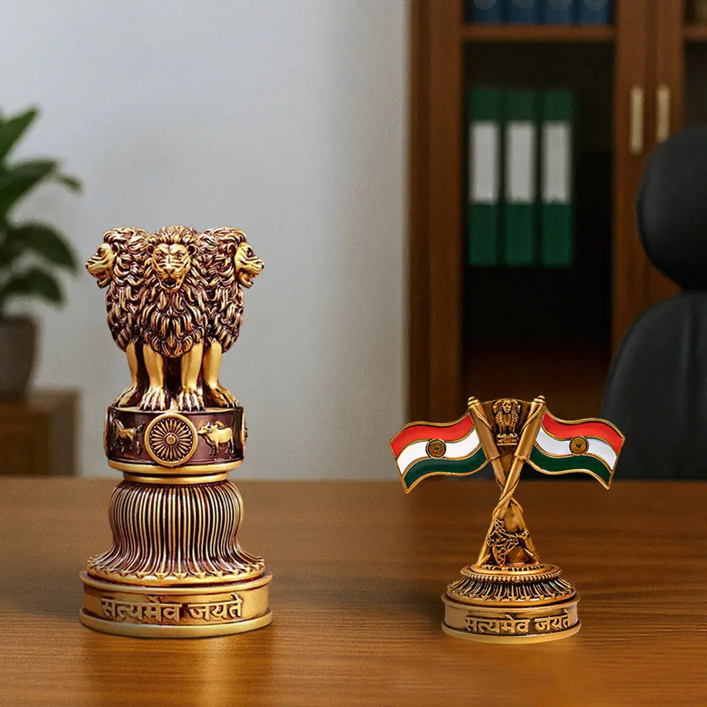 Ashok Stambh and Indian National Flag Combo Artarium