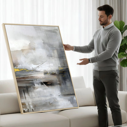 Silvering Seascape - Wall Painting