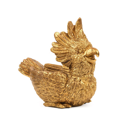 Call of the Tropics - Antique Parrot Figurine