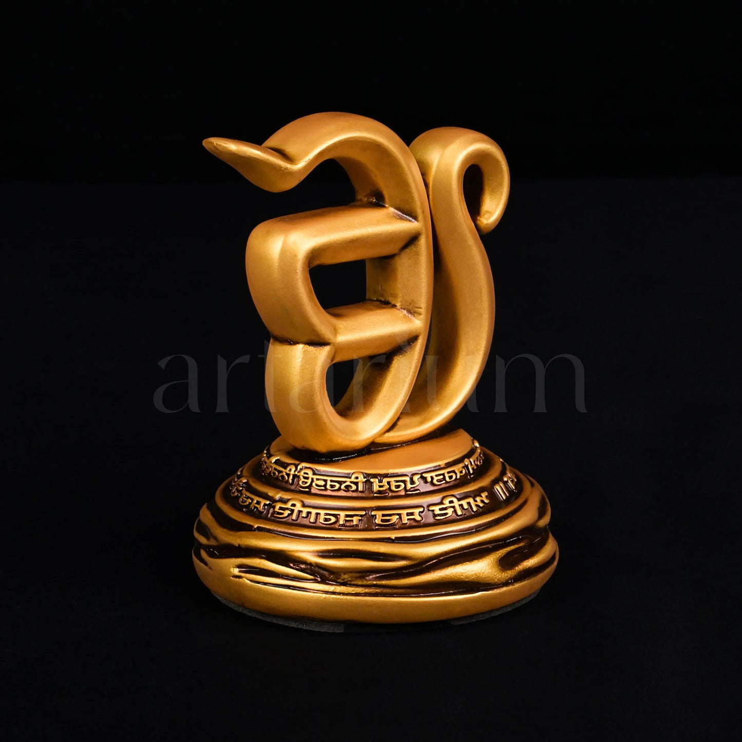 Ek Onkar Car Dashboard theartarium