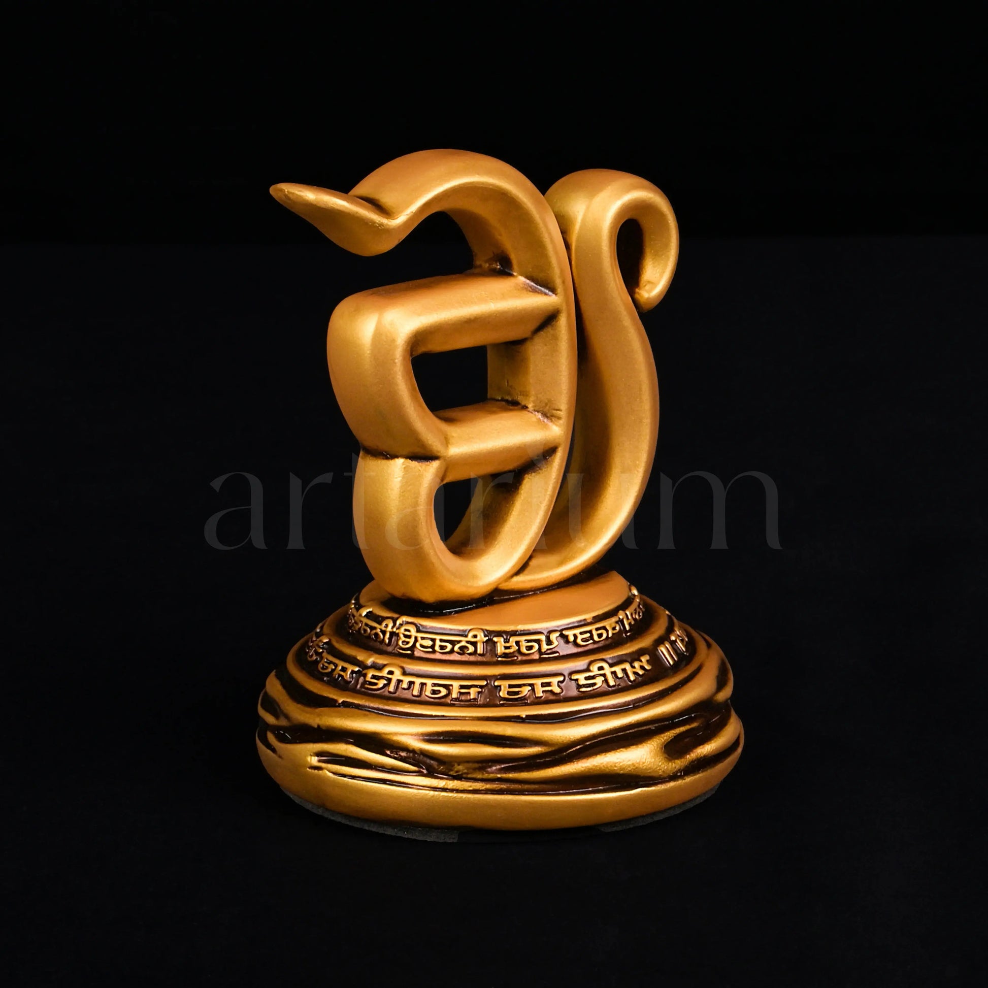 Ek Onkar Car Dashboard theartarium