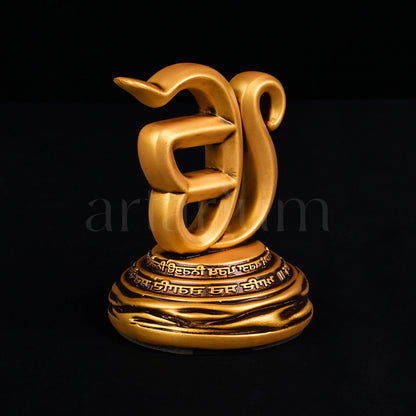Ek Onkar Car Dashboard theartarium