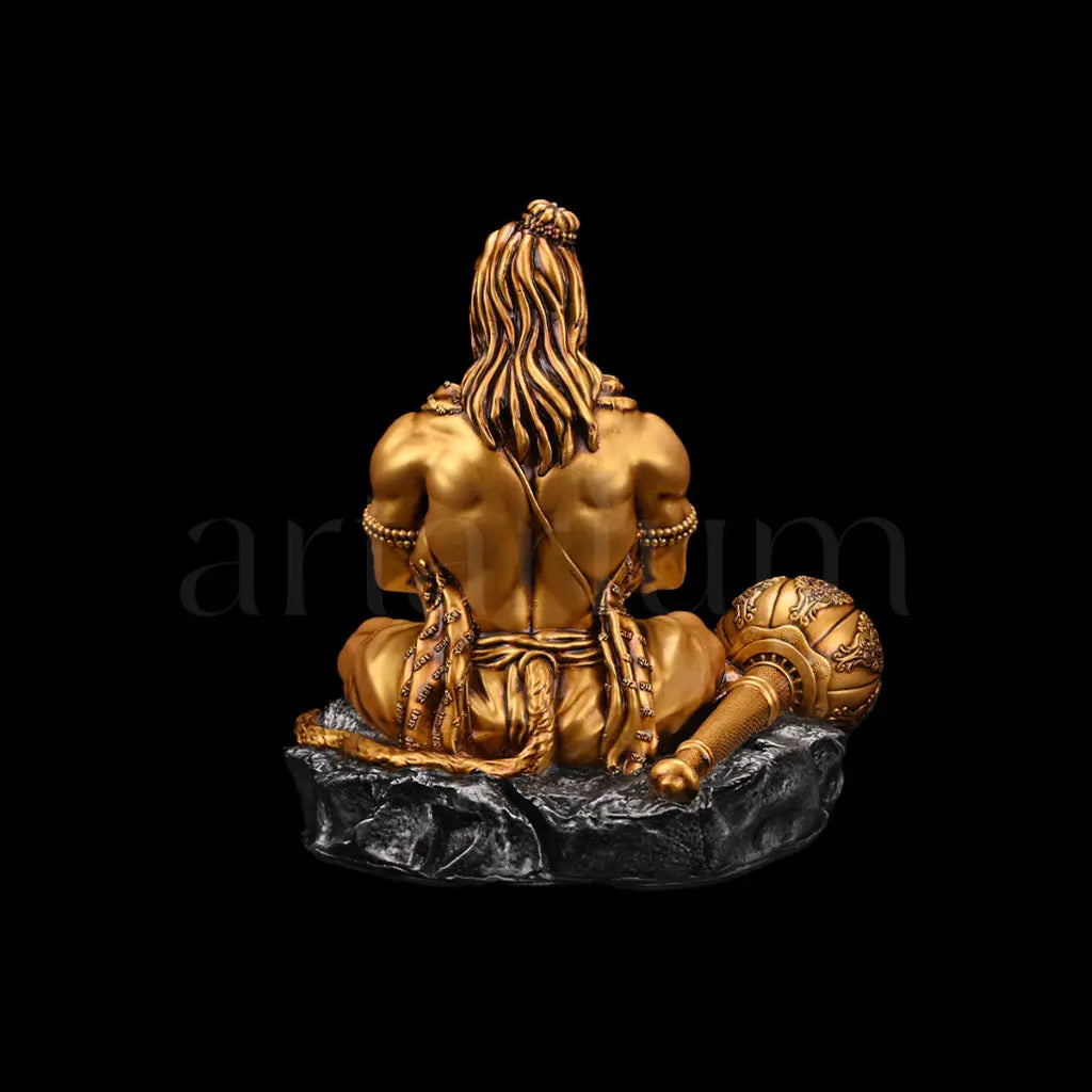 Mahabali Lord Hanuman Statue & Gada Idol Set