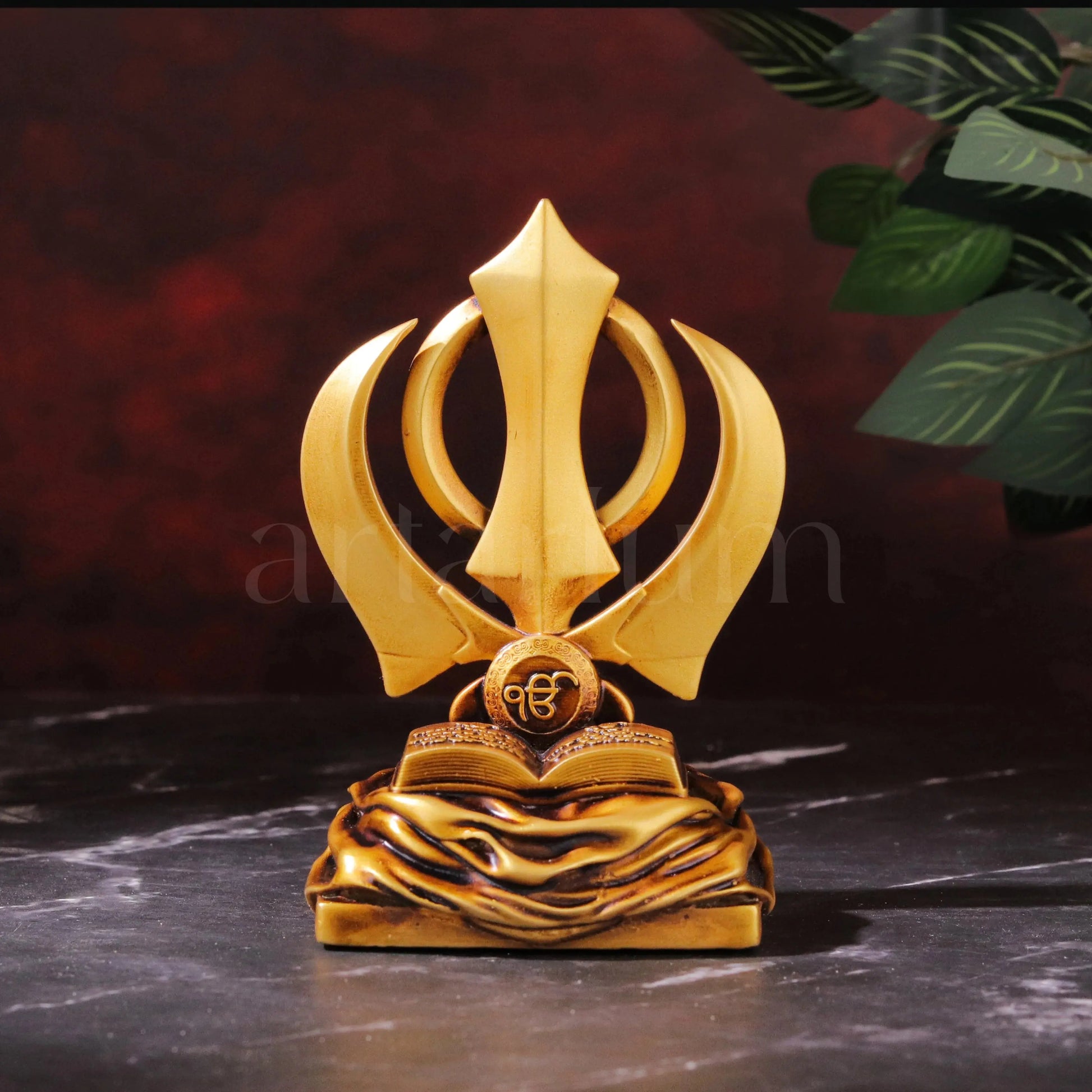 Khanda Sahib for Car Dashboard