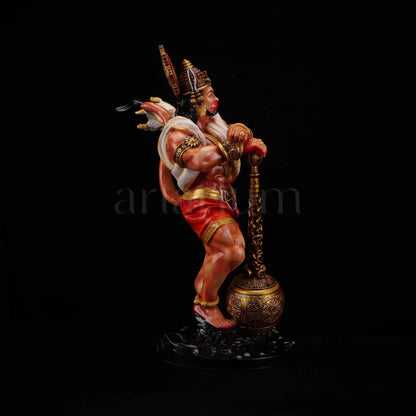 Bahubali Lord Hanuman Large 1.38 Ft & 2 Ft theartarium