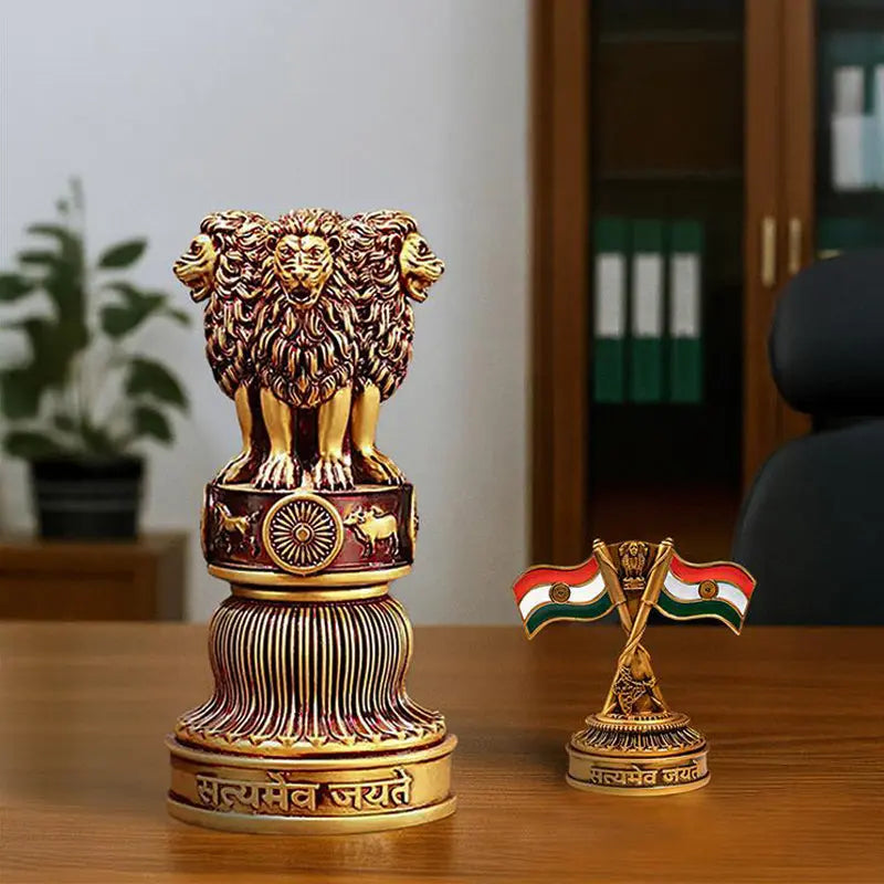 Ashok Stambh and Indian National Flag Combo Artarium