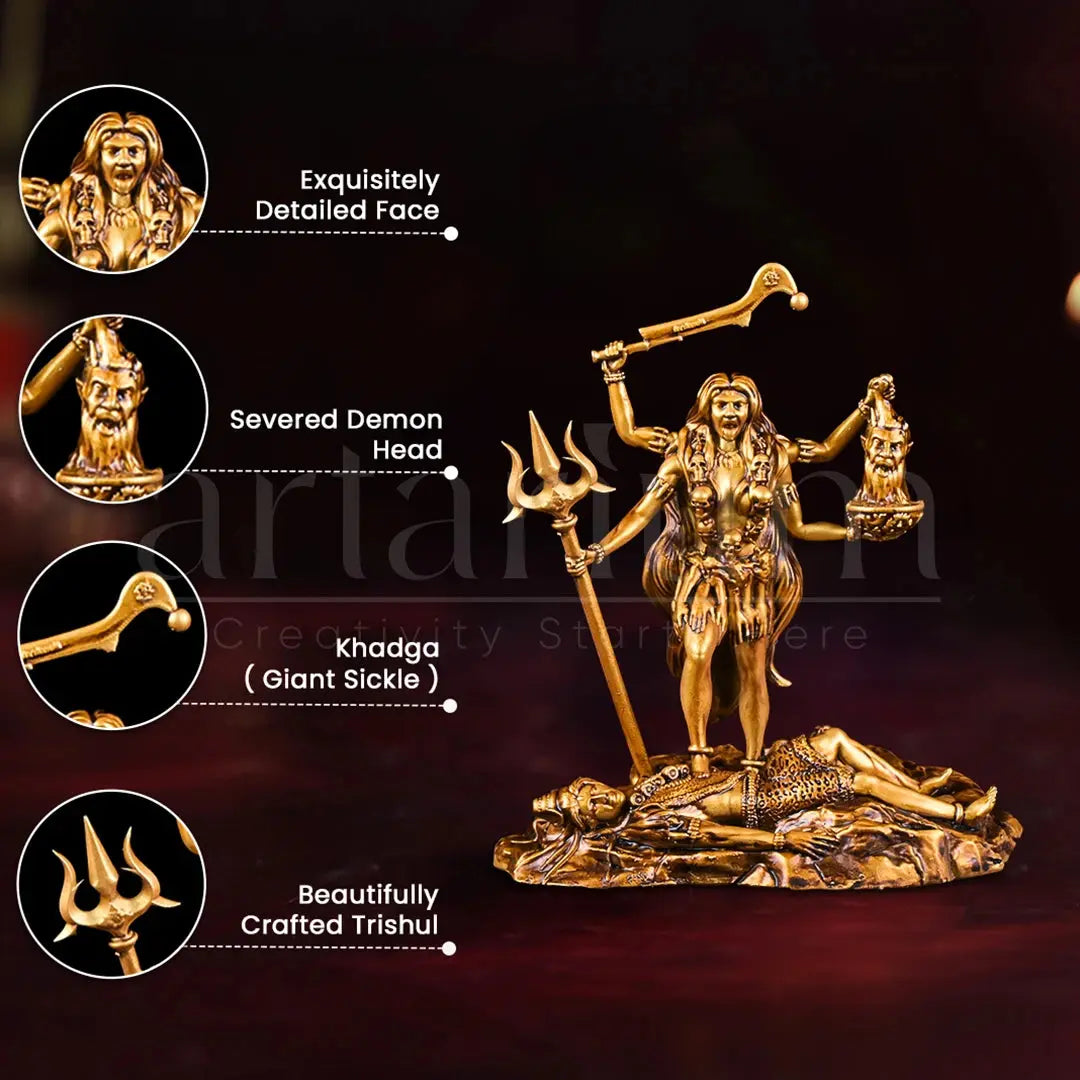 Kali Mata Car Dashboard theartarium