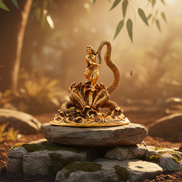 Dancing Krishna Car Dashboard