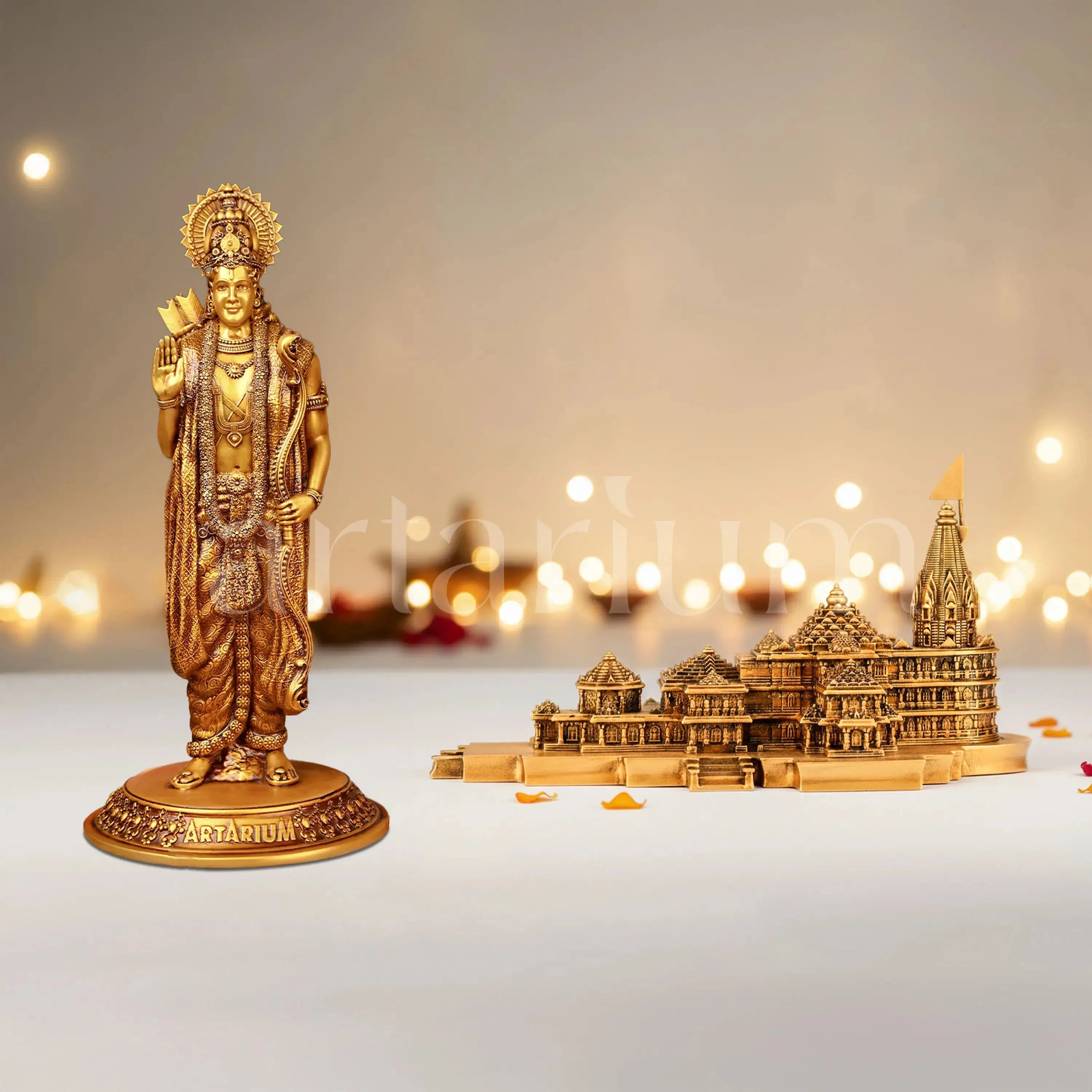 Shri Ram & Ayodhya Ram Mandir Murti Set