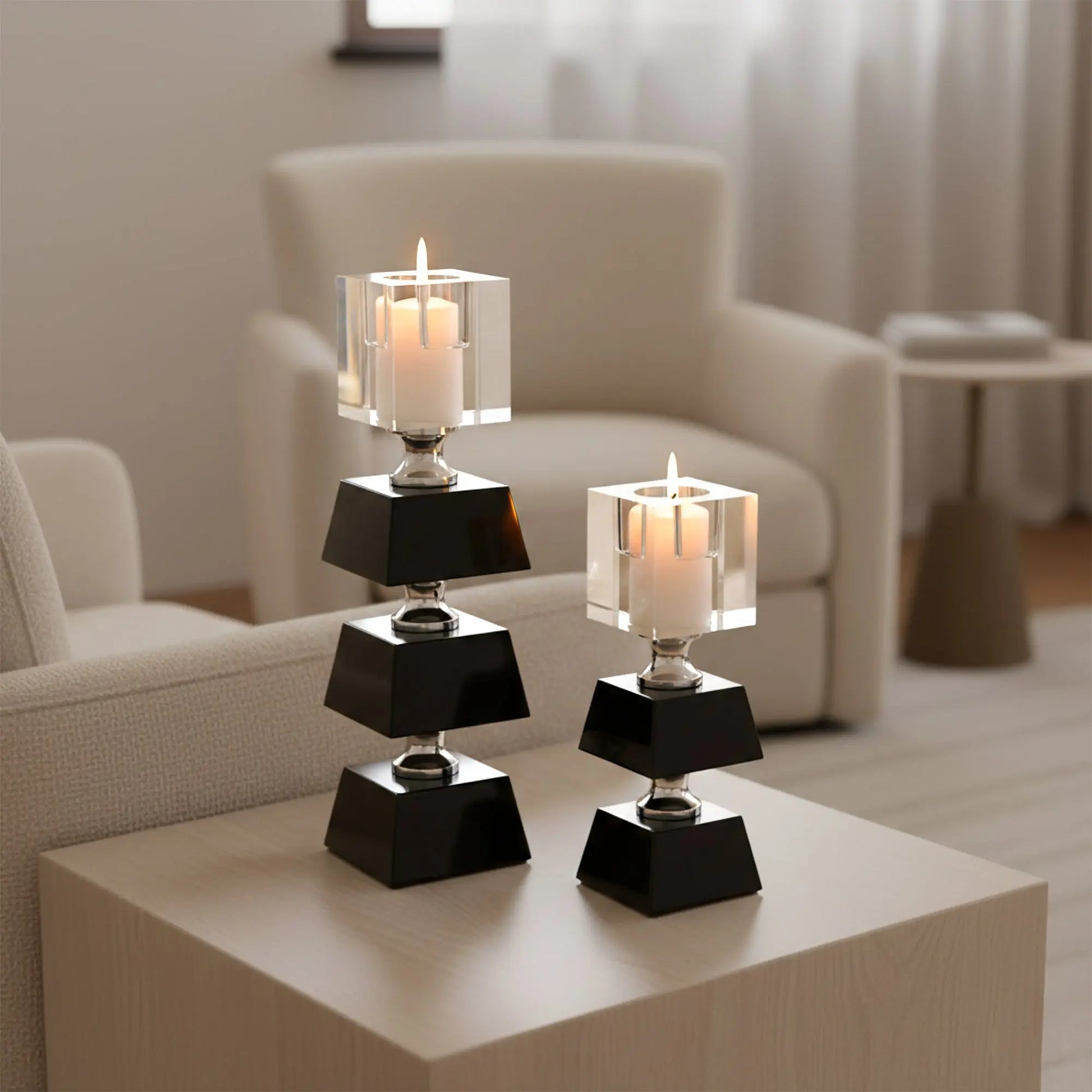Yin-and-Yang Candle Holders Artarium