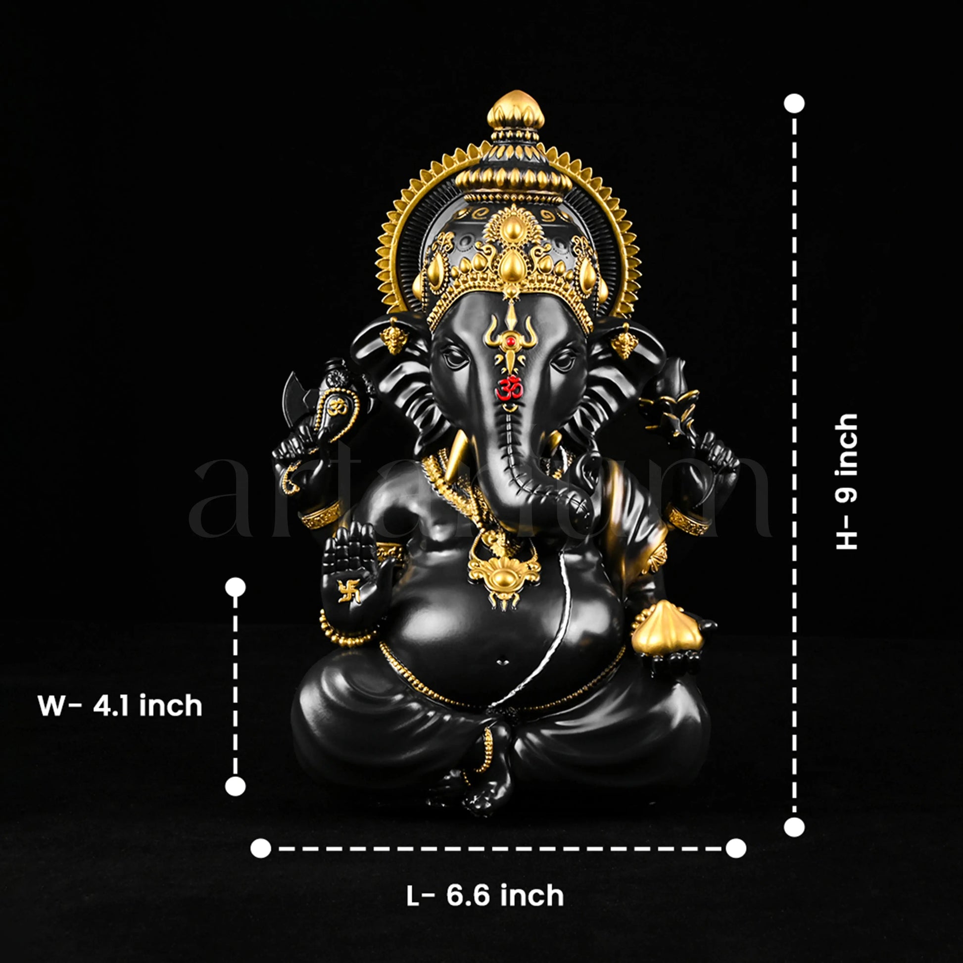 Lord Vighnaharta Ganesha Idol theartarium