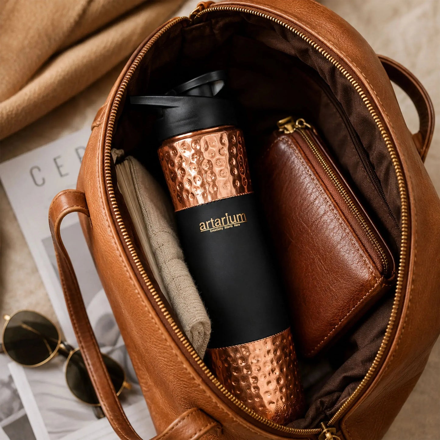 Copper Sipper Bottle